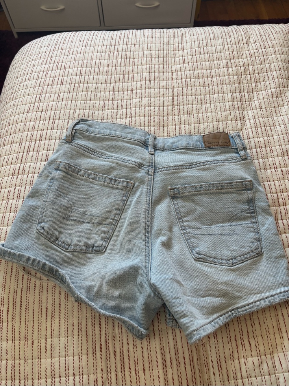 American Eagle Outfitters Light Wash Denim Shorts